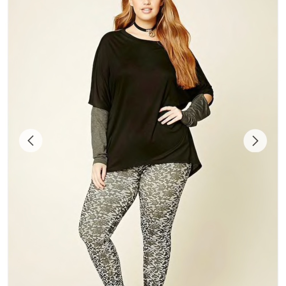 Abstract Leggings